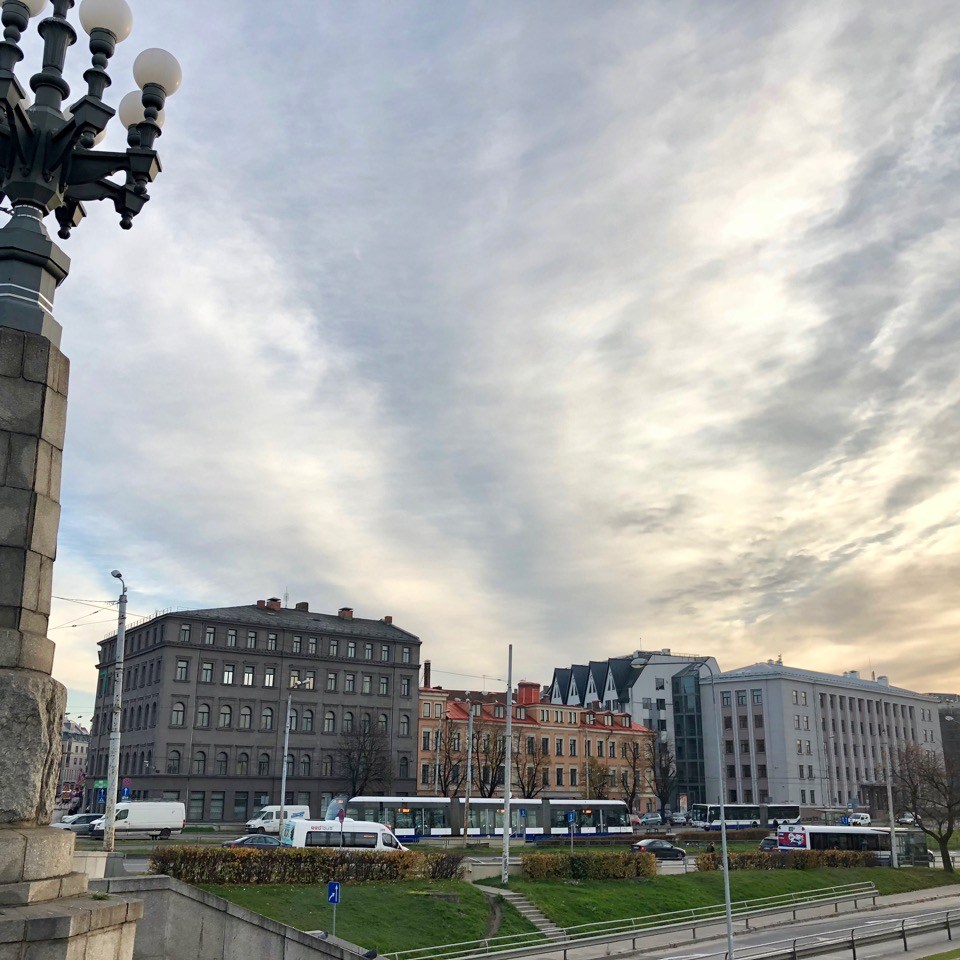 Looking back from the Stone Bridge or Akmens Tilts