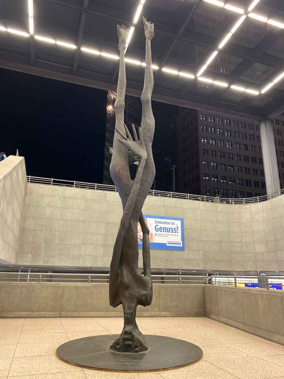 Giordano Bruno Memorial, burned at the stake in 1600 for science