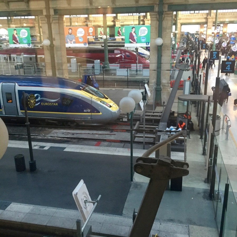 Eurostar at Gare du Nord