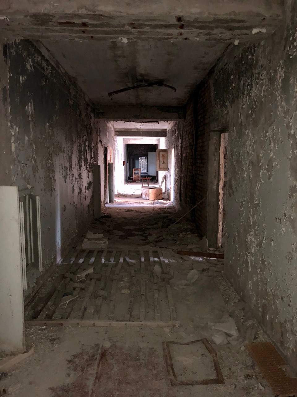 Inside the maternity hospital